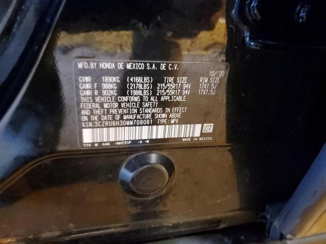 3CZRU6H30MM708081 Honda HR-V LX