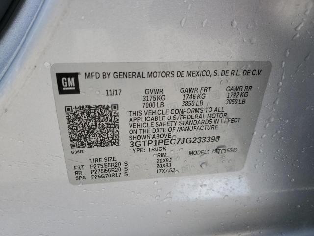 3GTP1PEC7JG233393 GMC Sierra C1500 Denali