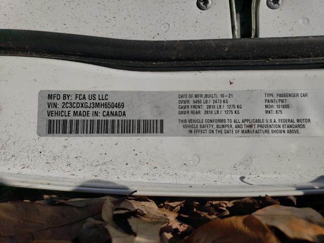 2C3CDXGJ3MH650469 Dodge Charger Scat Pack