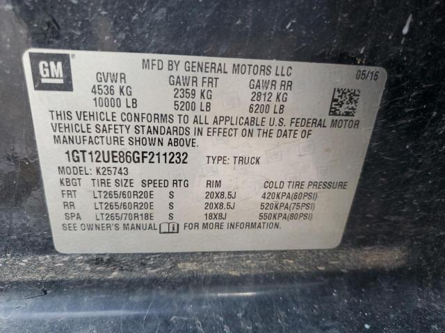 1GT12UE86GF211232 GMC Sierra K2500 Denali