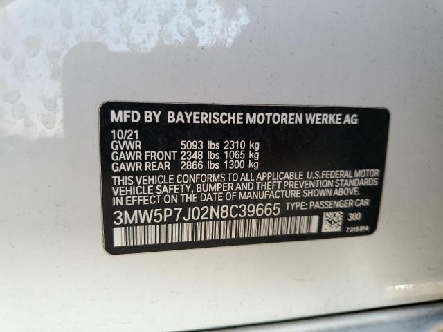 3MW5P7J02N8C39665 BMW 330e