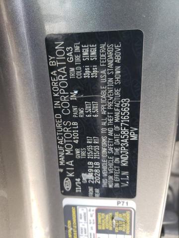 KNDJP3A58F7165693 KIA SOUL +