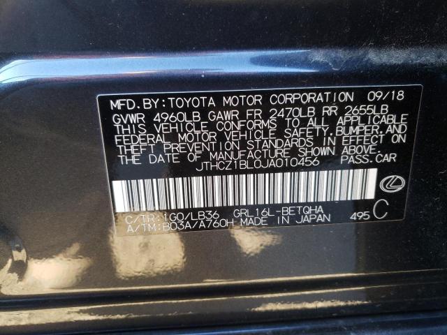JTHCZ1BL0JA010456 Lexus Gs 350 Base