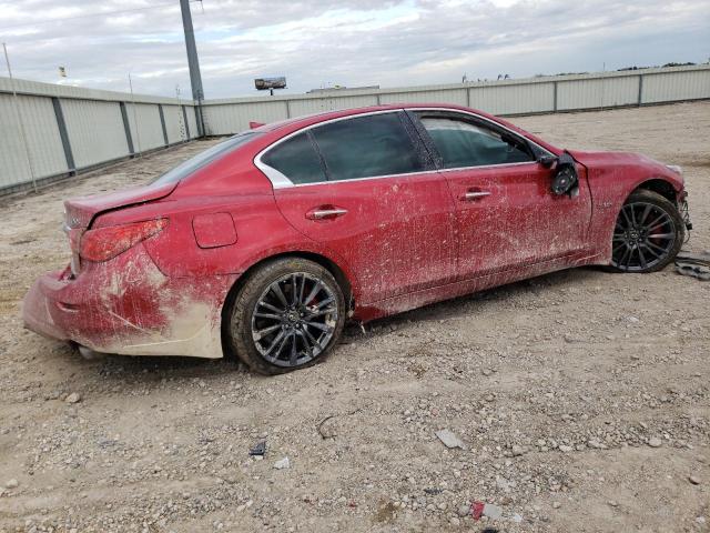 JN1FV7AP5HM850648 Infiniti Q50 Red Sport 400
