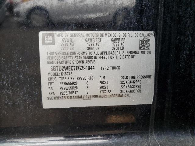 3GTU2WEC7EG391944 GMC Sierra K1500 Denali