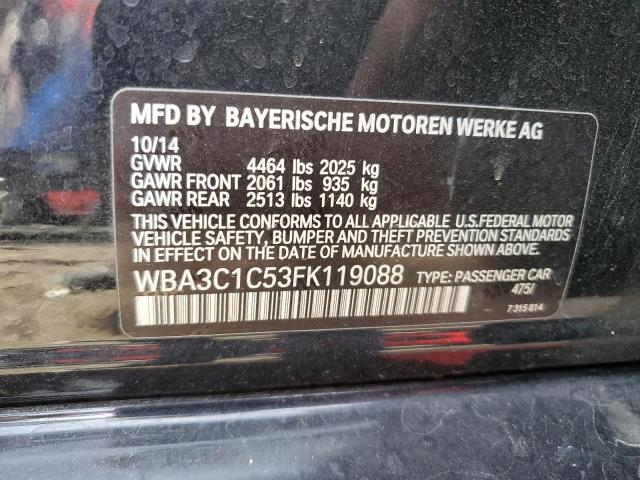 WBA3C1C53FK119088 BMW 328 I Sulev