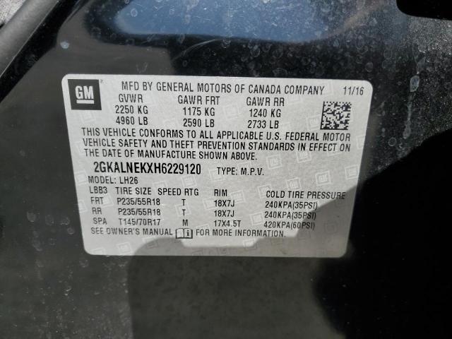 2GKALNEKXH6229120 GMC Terrain Sle