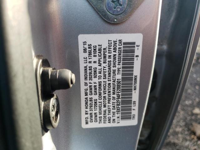 19XFB2F94FE288501 Honda CIVIC EXL
