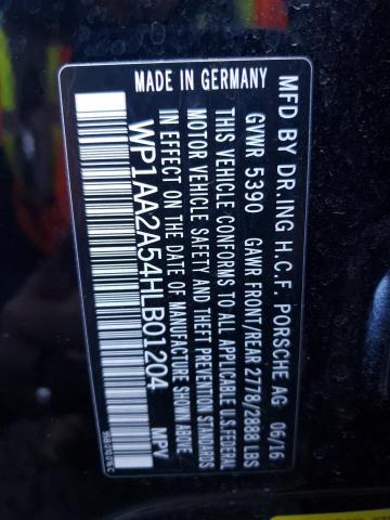 WP1AA2A54HLB01204 Porsche Macan