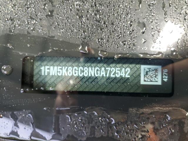 1FM5K8GC8NGA72542 Ford Explorer St