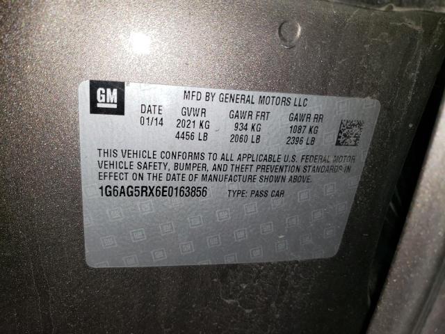 1G6AG5RX6E0163856 Cadillac ATS