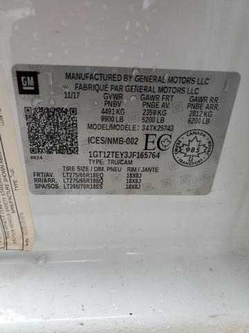 1GT12TEY3JF165764 GMC Sierra K2500 Slt