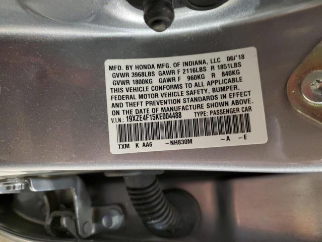 19XZE4F15KE004488 Honda Insight Lx
