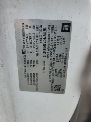 1GTW7FCA4E1915917 GMC Savana G2500