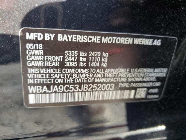 WBAJA9C53JB252003 BMW 530e
