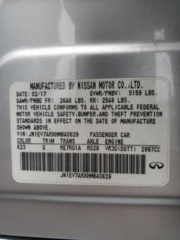 JN1EV7ARXHM840629 Infiniti Q50 Premium