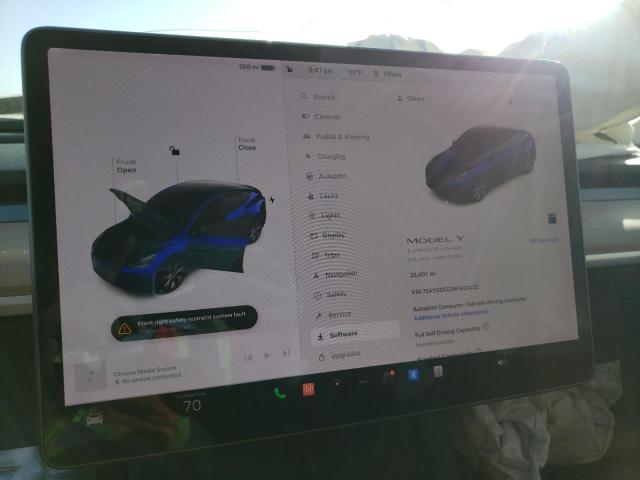 7SAYGDEE3NF422432 Tesla Model Y