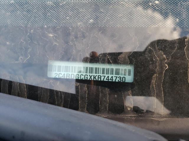 2C4RDGCGXKR744730 Dodge Grand Caravan Sxt