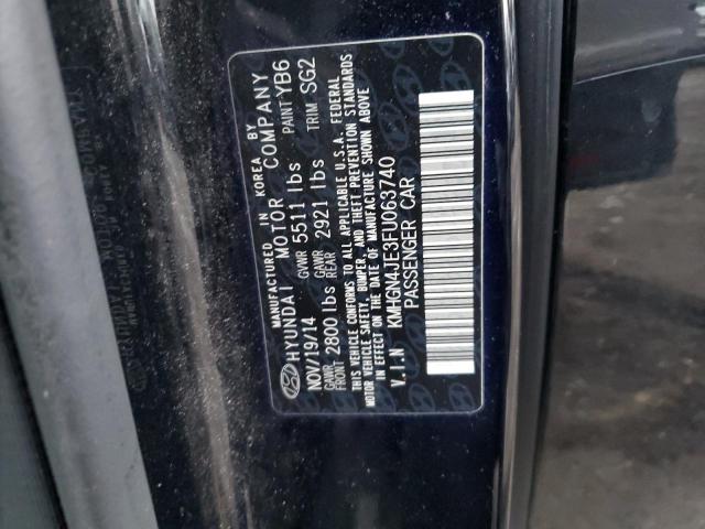 KMHGN4JE3FU063740 Hyundai Genesis 3.8l