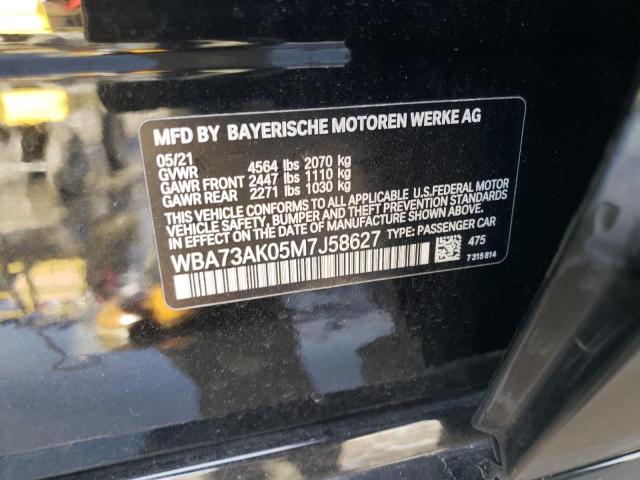 WBA73AK05M7J58627 BMW 228XI
