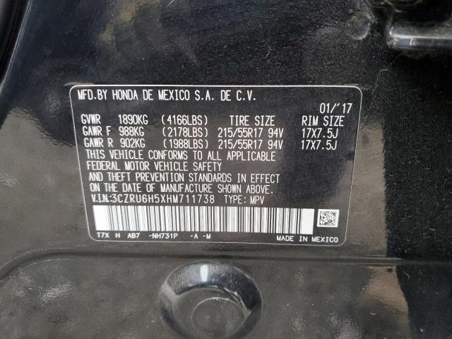 3CZRU6H5XHM711738 Honda HR-V EX