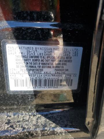 3N1AB7AP4KY382368 Nissan SENTRA S