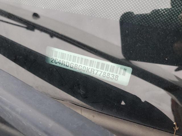 2C4RDGBG0KR778838 Dodge Grand Caravan Se