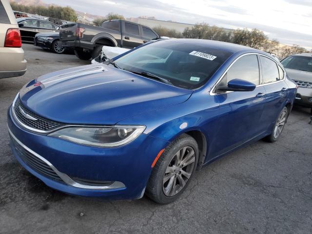 2015 Chrysler 200 Limited მანქანა იყიდება აუქციონზე, vin: 1C3CCCAB8FN627342, აუქციონის ნომერი: 81109823