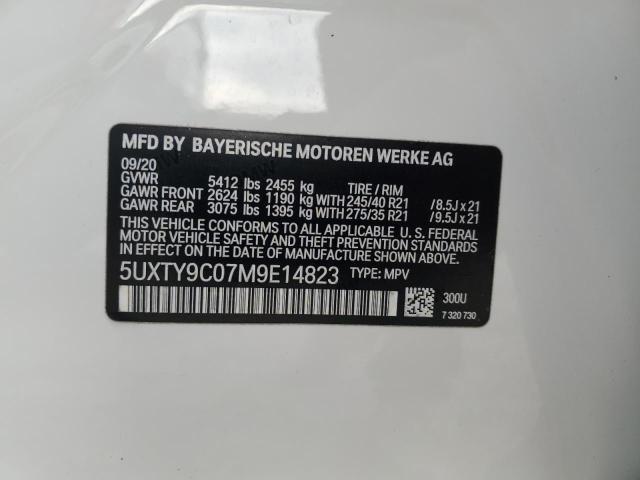 5UXTY9C07M9E14823 BMW X3 Xdrivem40i
