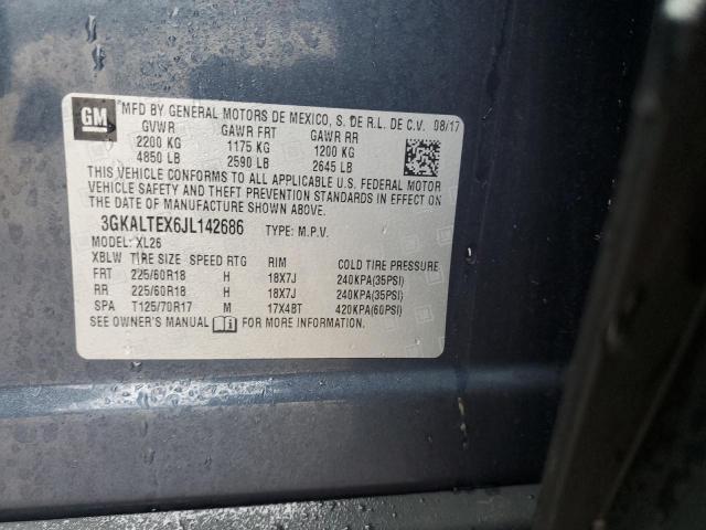 3GKALTEX6JL142686 GMC Terrain Sle
