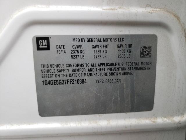 1G4GE5G37FF210884 Buick Lacrosse Premium