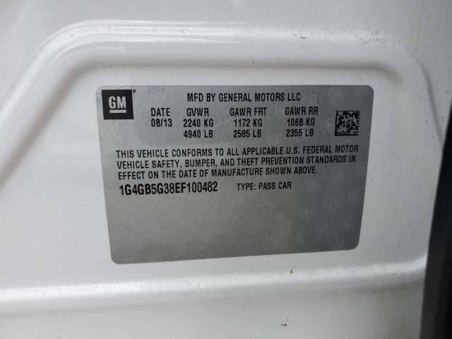 1G4GB5G38EF100482 Buick Lacrosse