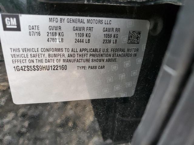 1G4ZS5SS9HU122160 Buick Lacrosse Premium