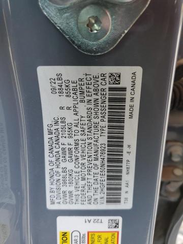 2HGFE1E50NH476923 Honda CIVIC SI