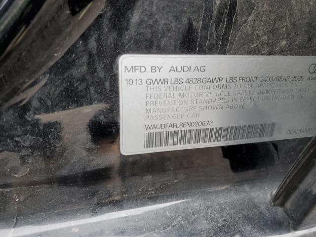 WAUDFAFL8EN020673 Audi A4 PREMIUM