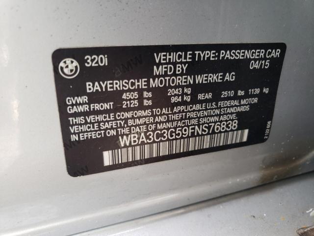 WBA3C3G59FNS76838 BMW 320 I Xdrive