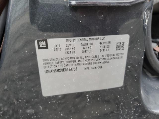 1G6AH5RX0E0119753 Cadillac ATS LUXURY
