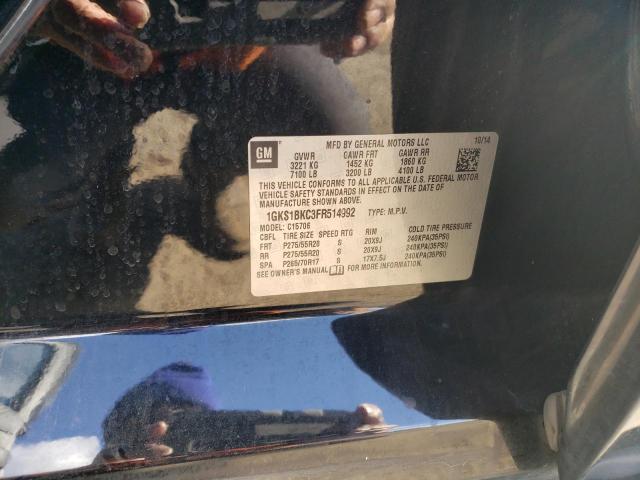 1GKS1BKC3FR514992 GMC YUKON SLT