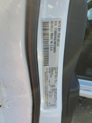 1C4RDHDG7MC598559 Dodge DURANGO GT