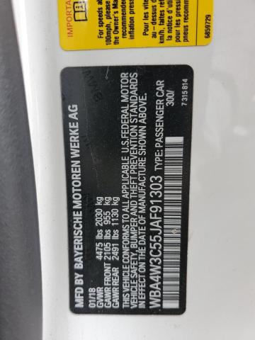 WBA4W3C55JAF91303 BMW 430I