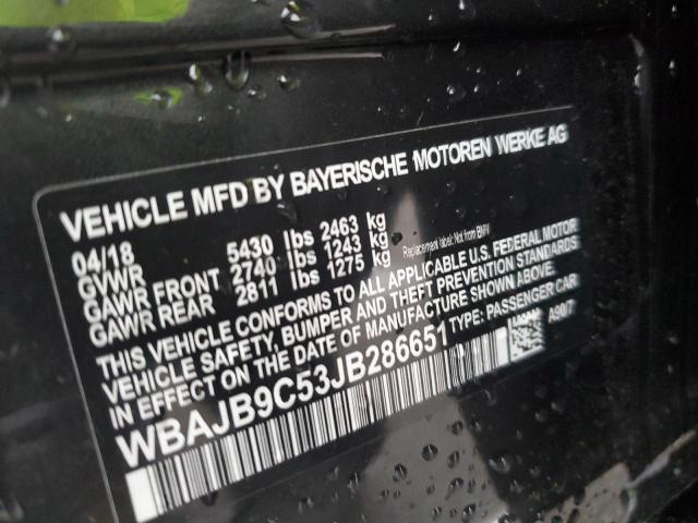 WBAJB9C53JB286651 BMW M550xi
