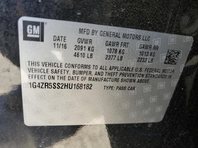 1G4ZR5SS2HU168182 Buick Lacrosse Premium
