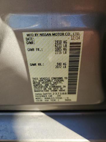 1N4AL3AP7FC237588 Nissan ALTIMA 2.5