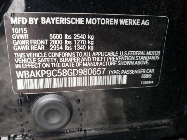 WBAKP9C58GD980657 BMW 550 Xi