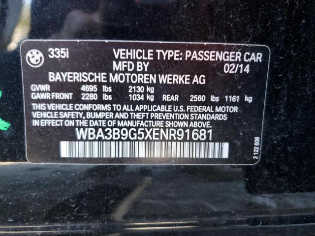WBA3B9G5XENR91681 BMW 335 XI