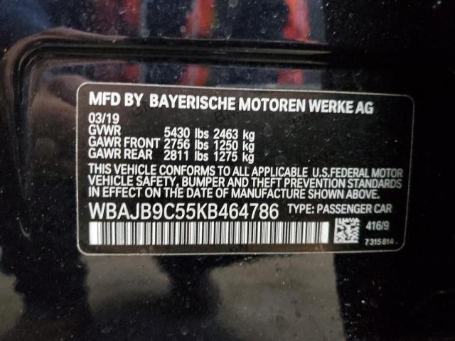 WBAJB9C55KB464786 BMW M550xi