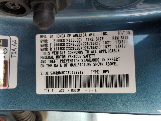 5J6RM4H77FL029212 Honda CR-V EXL