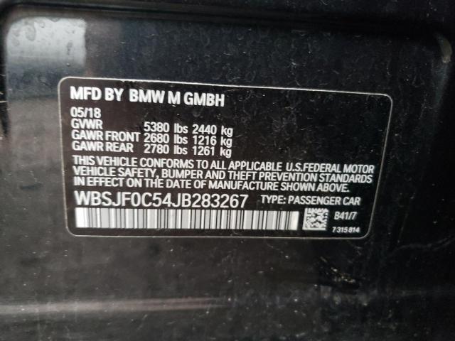 WBSJF0C54JB283267 BMW M5