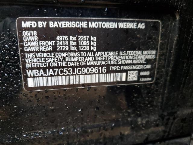 WBAJA7C53JG909616 BMW 530 XI