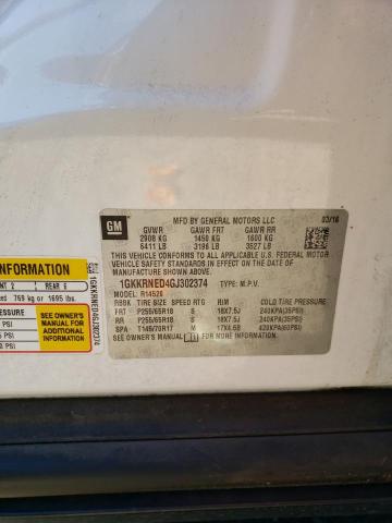 1GKKRNED4GJ302374 GMC ACADIA SLE